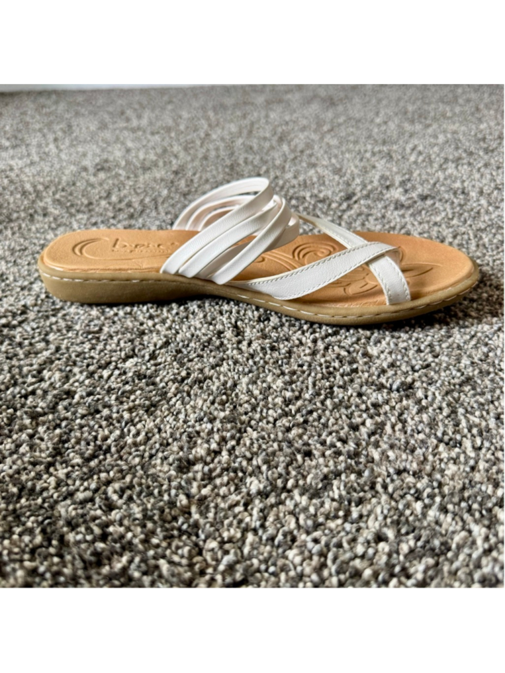 Women's B.O.C. Alisha Strappy Sandals in White Size 8 - Picture 6 of 10